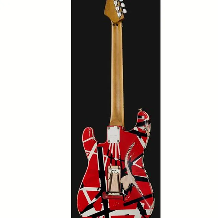 Recensione, Test Chitarra Elettrica Evh Frankie Striped MN Relic R/W/B