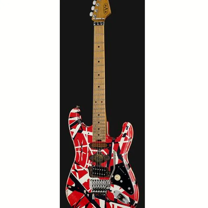 Recensione, Test Chitarra Elettrica Evh Frankie Striped MN Relic R/W/B