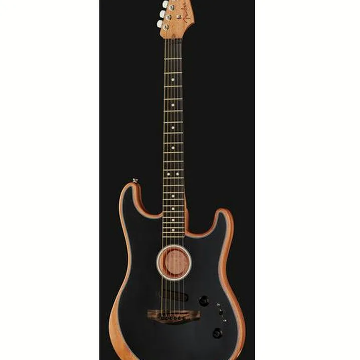 Recensione, Test Chitarra Elettrica Fender AM Acoustasonic Strat BK
