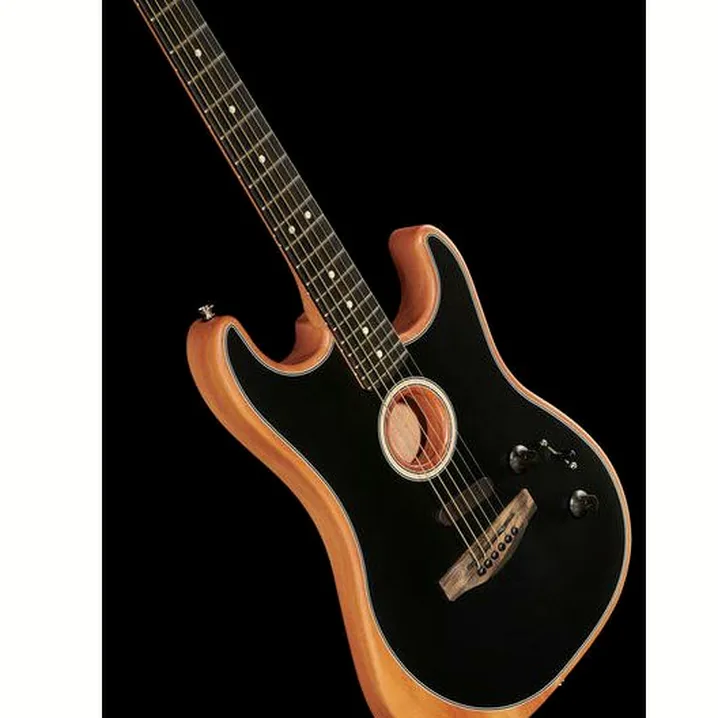 Recensione, Test Chitarra Elettrica Fender AM Acoustasonic Strat BK