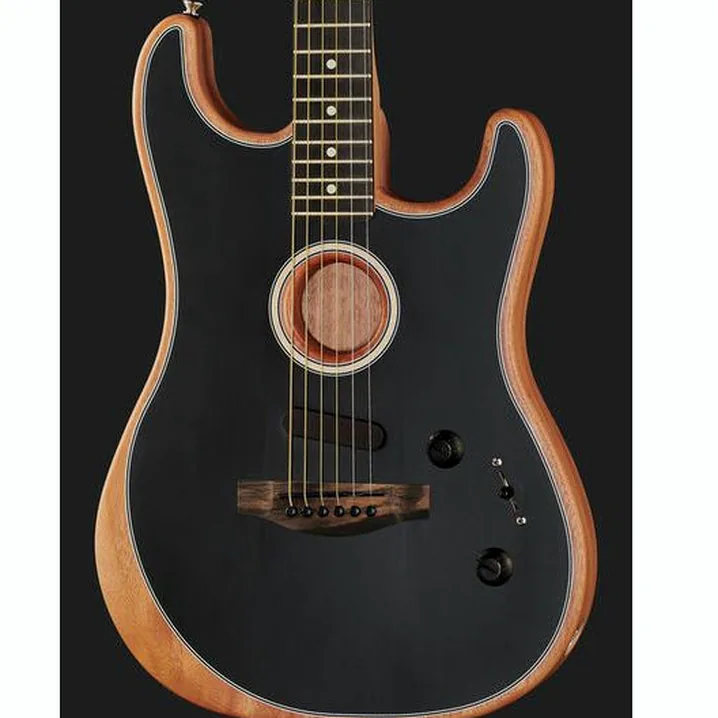 Recensione, Test Chitarra Elettrica Fender AM Acoustasonic Strat BK