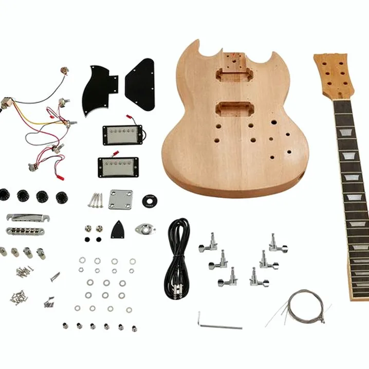 Recensione, Test Chitarra Elettrica Harley Benton Electric Guitar Kit DC Style