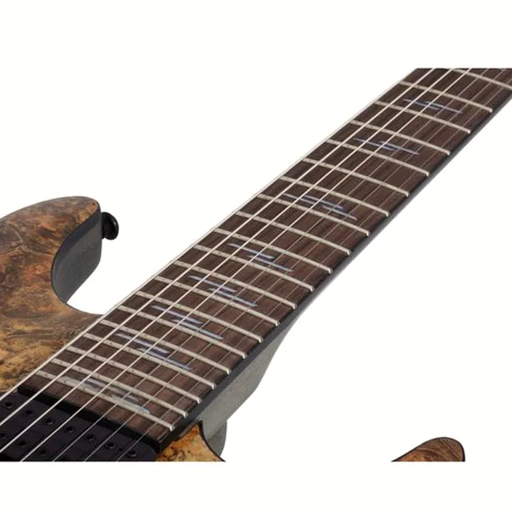 Recensione, Test Chitarra Elettrica Schecter Omen Elite-7 Charcoal