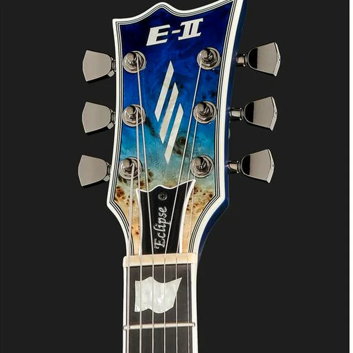 Recensione, Test della chitarra elettrica ESP E-II Eclipse BM Blue Nat Fade