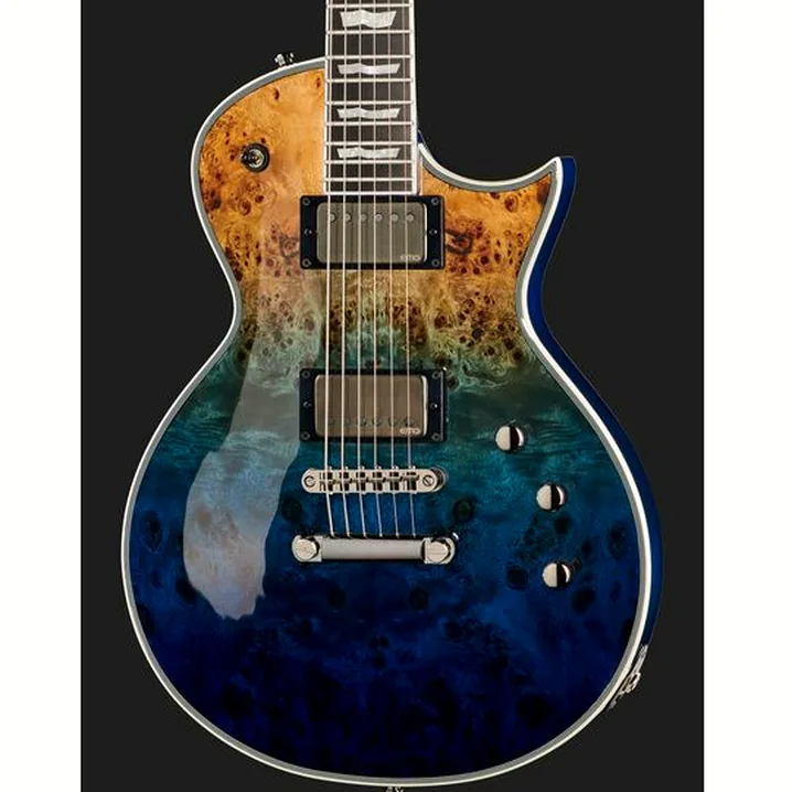 Recensione, Test della chitarra elettrica ESP E-II Eclipse BM Blue Nat Fade