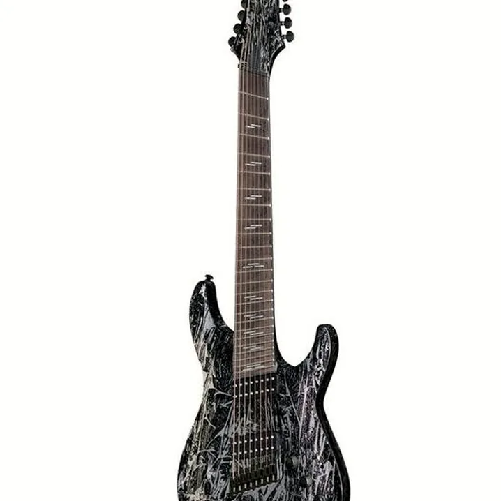Recensione, Test della chitarra elettrica Schecter C-8 Multiscale Silver Mountain