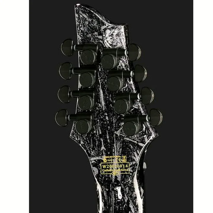 Recensione, Test della chitarra elettrica Schecter C-8 Multiscale Silver Mountain