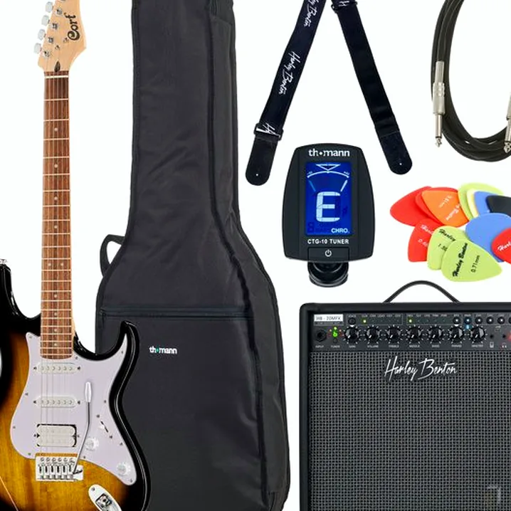 Test e Recensione Chitarra Elettrica Cort G110 2 Tone Burst Set