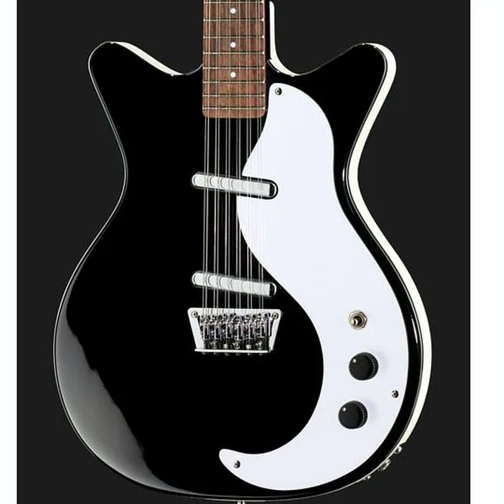 Test e Recensione Chitarra Elettrica Danelectro 59 Dano 12 BK