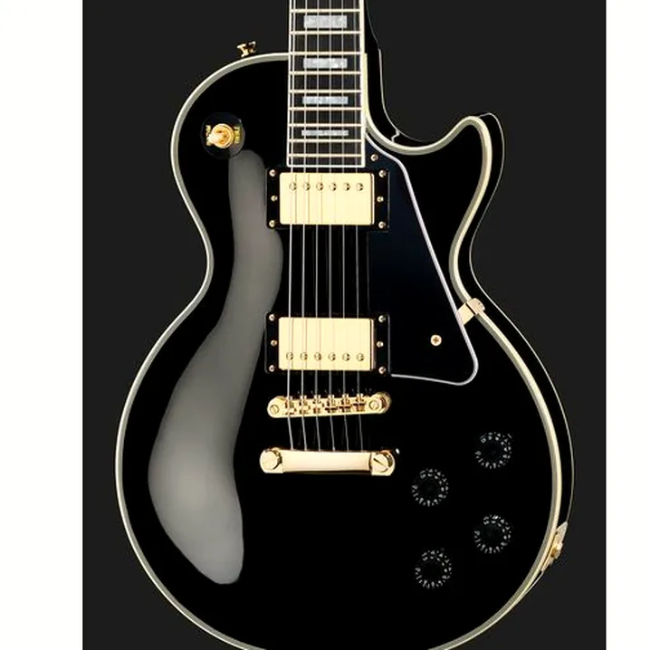 Test e Recensione Chitarra Elettrica Epiphone Les Paul Custom Ebony