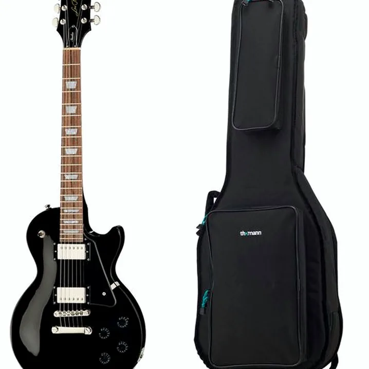 Test e Recensione Chitarra Elettrica Epiphone Les Paul Studio Ebony w/Bag