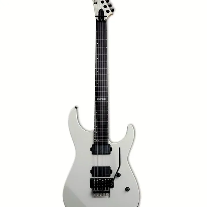 Test e Recensione Chitarra Elettrica ESP E-II M-II Neck Thru Snow White