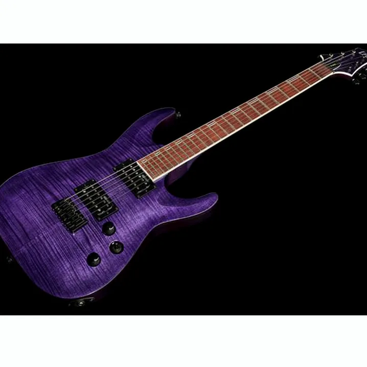 Test e Recensione Chitarra Elettrica ESP LTD H-200FM See Thru Purple