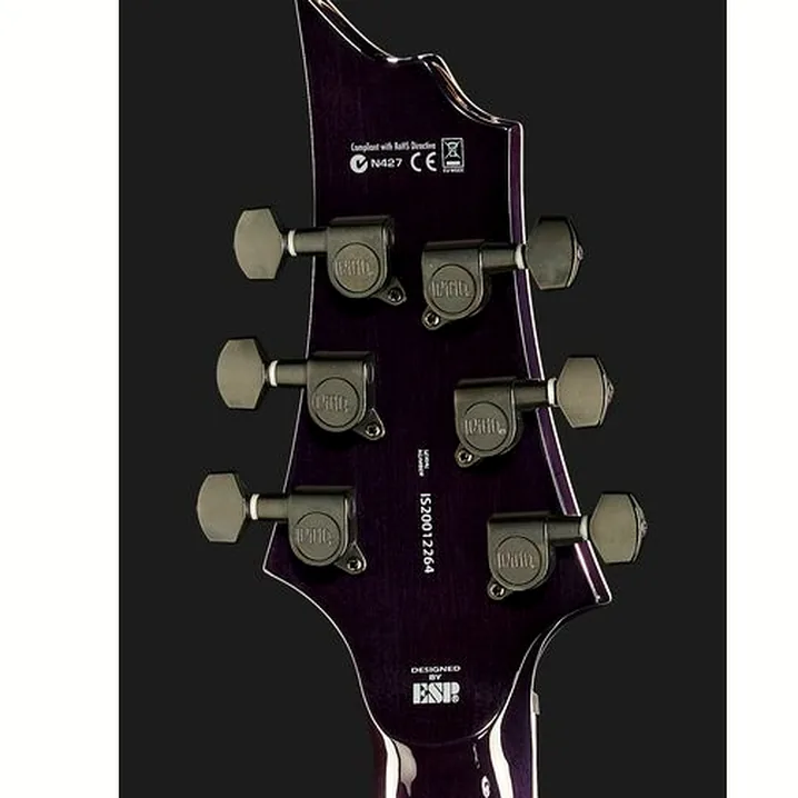 Test e Recensione Chitarra Elettrica ESP LTD H-200FM See Thru Purple