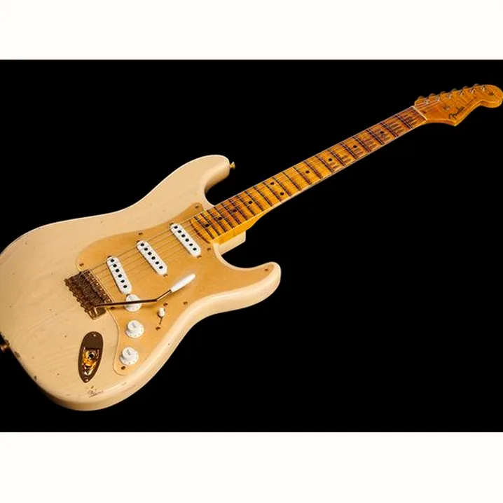 Test e Recensione Chitarra Elettrica Fender 55 Strat Bone Tone AHB Relic