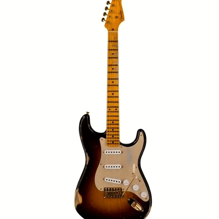 Test e Recensione Chitarra Elettrica Fender 55 Strat Bone Tone WF2CS Relic