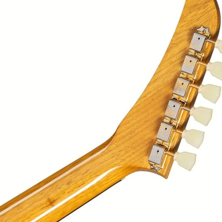 Test e Recensione Chitarra Elettrica Gibson 58 Korina Explorer VOS