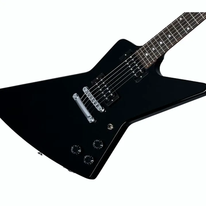 Test e Recensione Chitarra Elettrica Gibson 80s Explorer Ebony