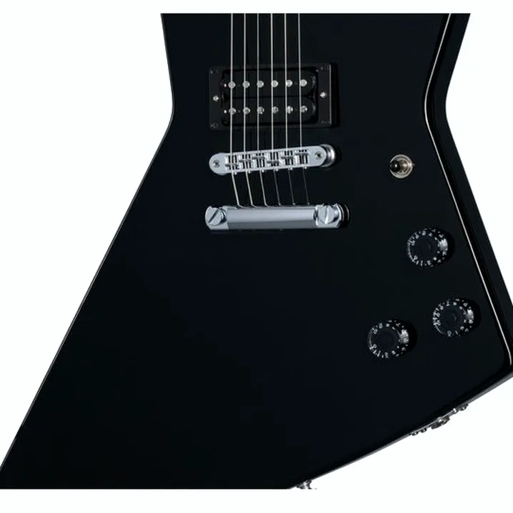 Test e Recensione Chitarra Elettrica Gibson 80s Explorer Ebony