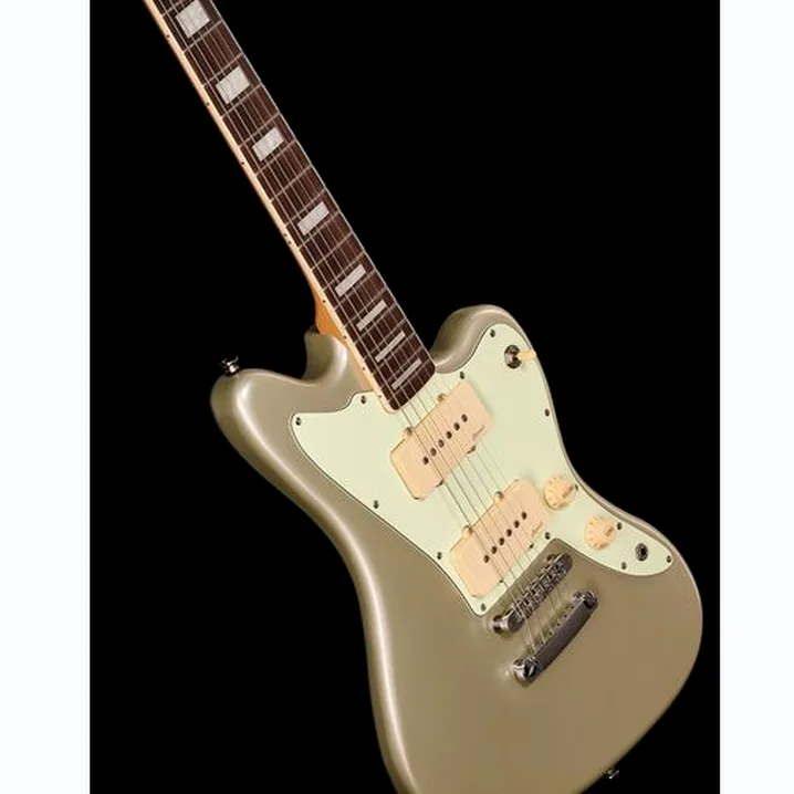Test e Recensione Chitarra Elettrica Harley Benton JA-60CC Inca Silver Set