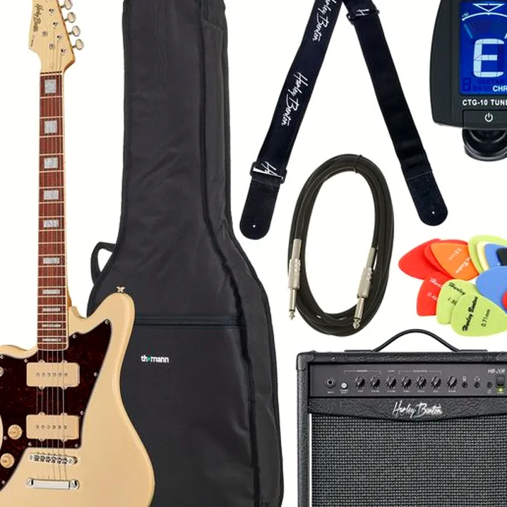 Test e Recensione Chitarra Elettrica Harley Benton JA-60LH OW Set