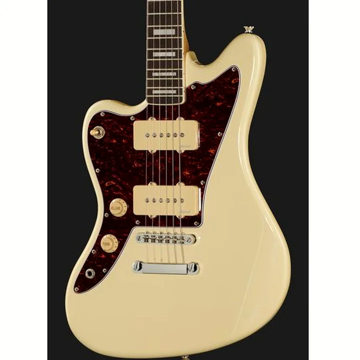 Test e Recensione Chitarra Elettrica Harley Benton JA-60LH WH