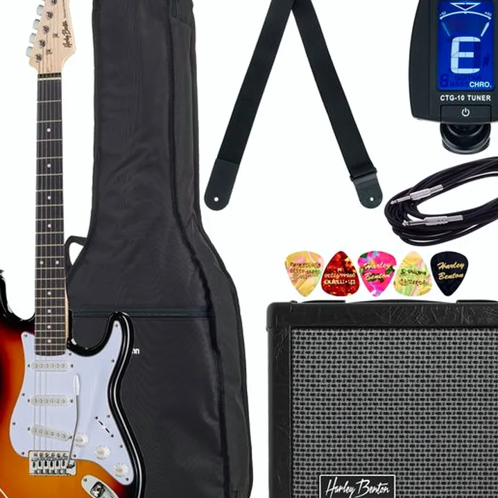 Test e Recensione Chitarra Elettrica Harley Benton ST-20 SB Standard JamPack