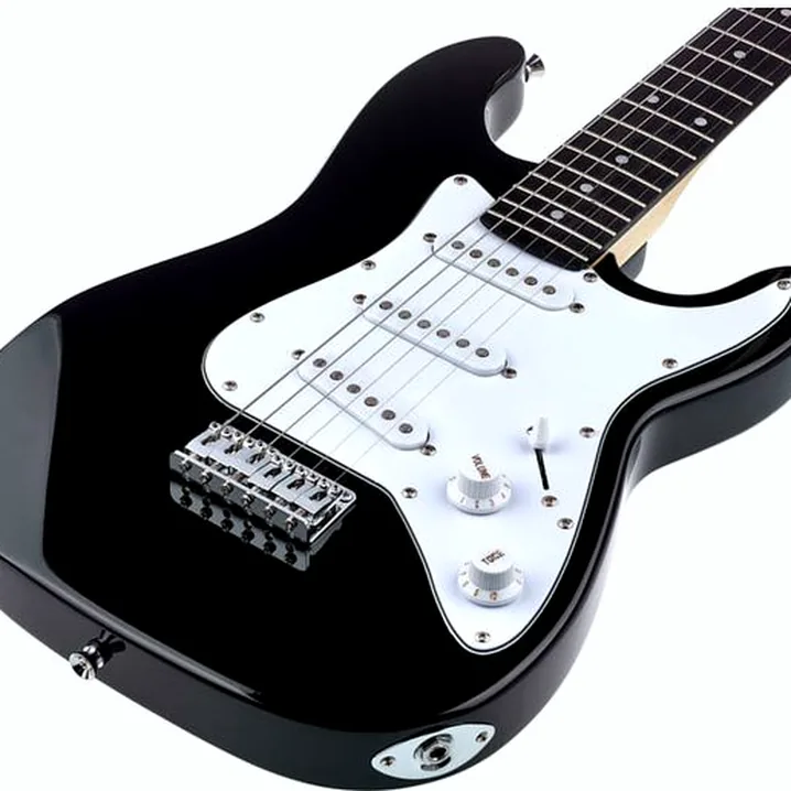 Test e Recensione Chitarra Elettrica Harley Benton ST-Mini BK