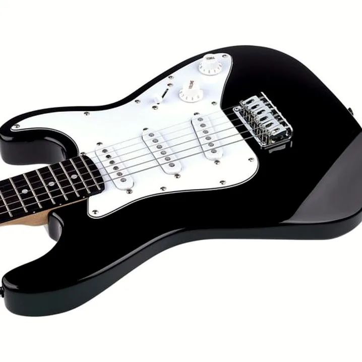 Test e Recensione Chitarra Elettrica Harley Benton ST-Mini BK
