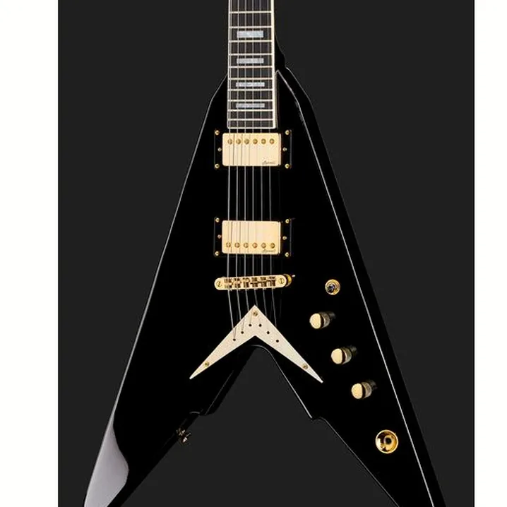 Test e Recensione Chitarra Elettrica Harley Benton Victory Plus BK Vintage Series