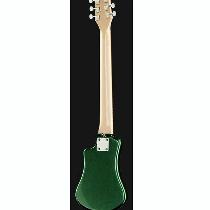 Test e Recensione Chitarra Elettrica Höfner Shorty Cadillac Green