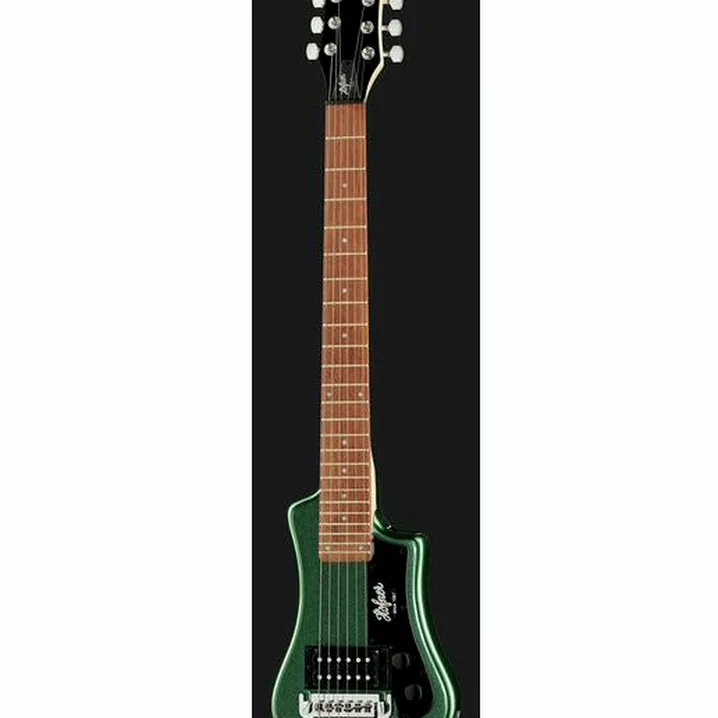 Test e Recensione Chitarra Elettrica Höfner Shorty Cadillac Green