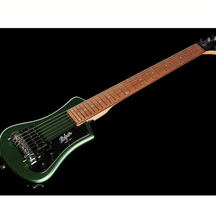 Test e Recensione Chitarra Elettrica Höfner Shorty Cadillac Green