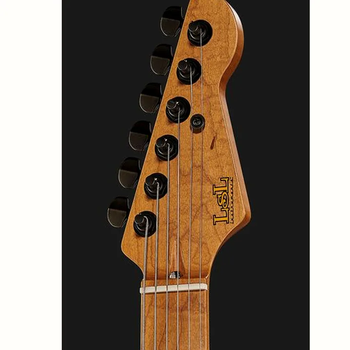 Test e Recensione Chitarra Elettrica LSL Baribone 24 Butterscotch Light