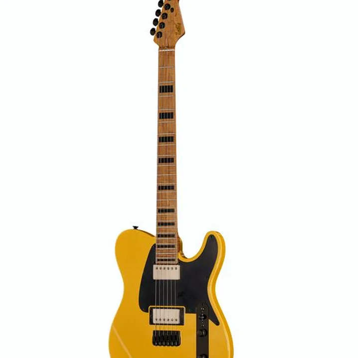 Test e Recensione Chitarra Elettrica LSL Baribone 24 Butterscotch Light