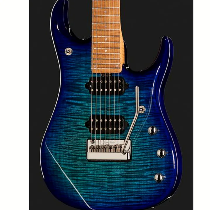 Test e Recensione Chitarra Elettrica Music Man Petrucci JP15 7 Flame CP