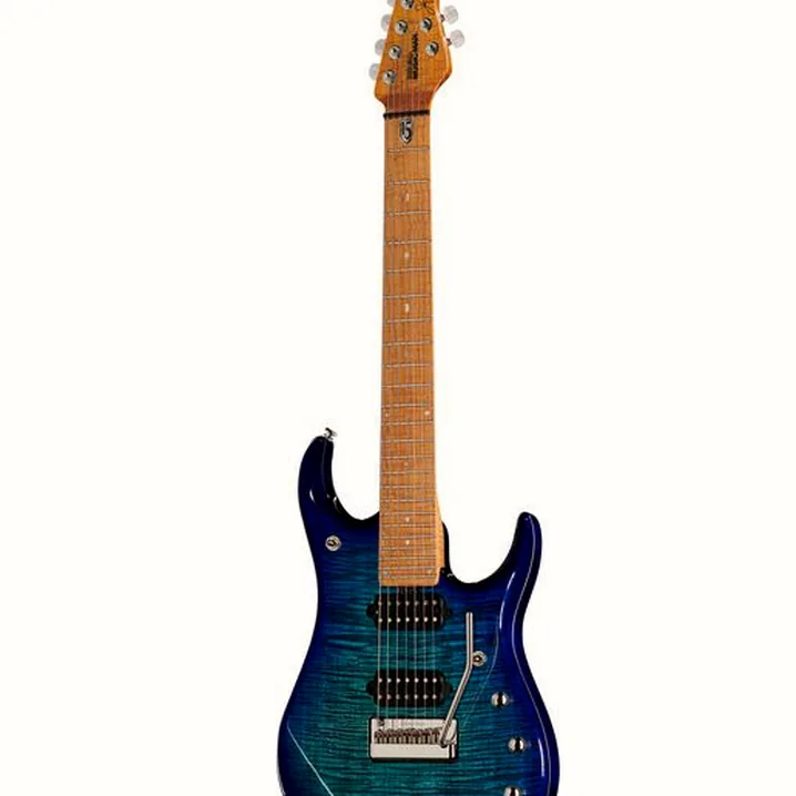 Test e Recensione Chitarra Elettrica Music Man Petrucci JP15 7 Flame CP