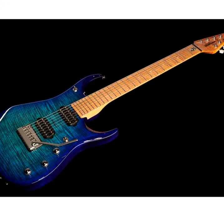 Test e Recensione Chitarra Elettrica Music Man Petrucci JP15 7 Flame CP