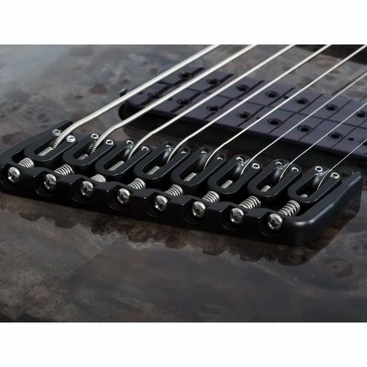Test e Recensione Chitarra Elettrica Schecter Omen Elite-8 MS Charcoal