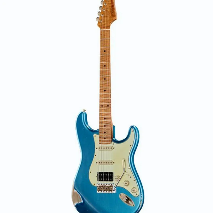 Test e Recensione Chitarra Elettrica Xotic Guitars XSC-2 MN LPB Heavy Aged