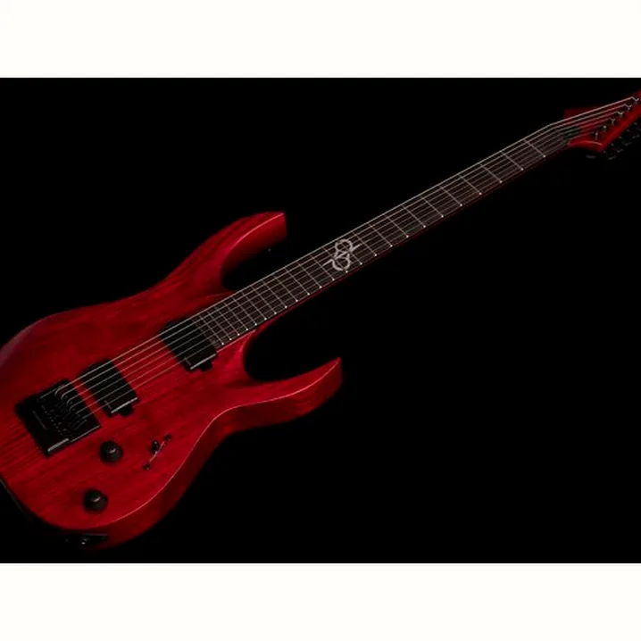 Test e Recensione Chitarra Solar Guitars A1.6ATBR-27 Baritone Tr Blood