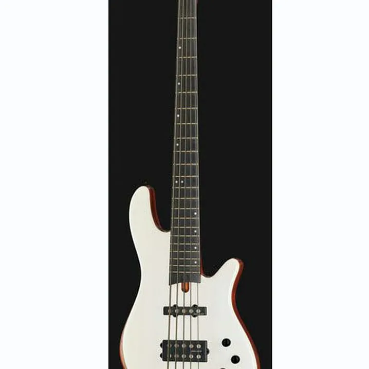 Test e Recensione del basso elettrico Franz Bassguitars Merak 5 Headless White
