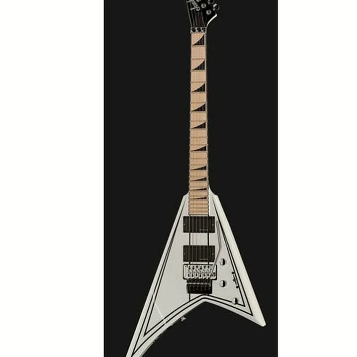 Test, Recensione Chitarra Elettrica Jackson RRX24M White w/Black PinStripe