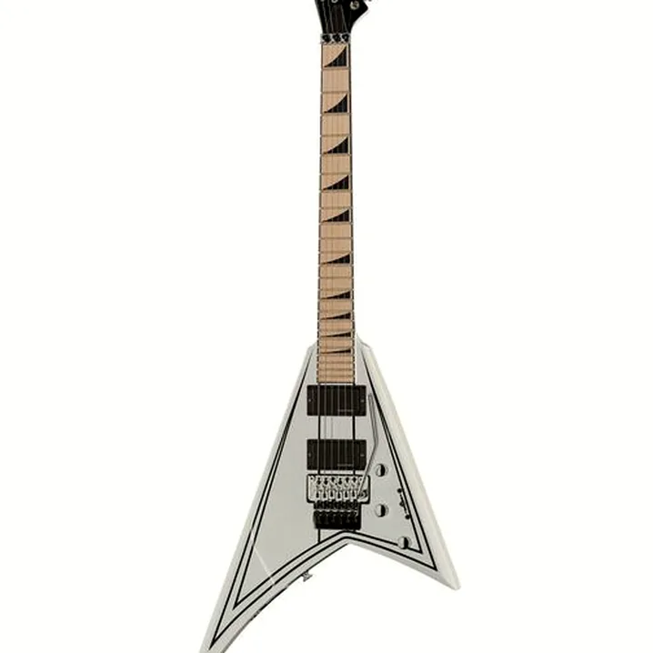 Test, Recensione Chitarra Elettrica Jackson RRX24M White w/Black PinStripe