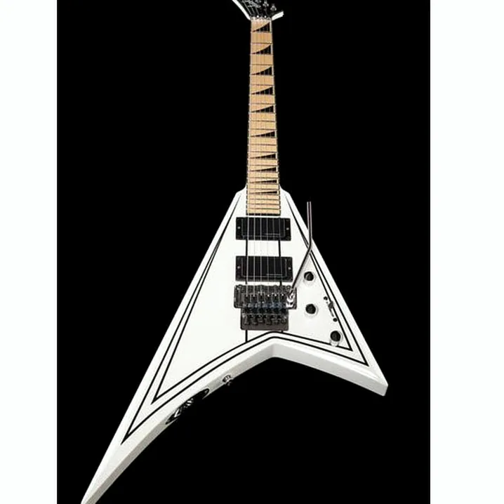 Test, Recensione Chitarra Elettrica Jackson RRX24M White w/Black PinStripe