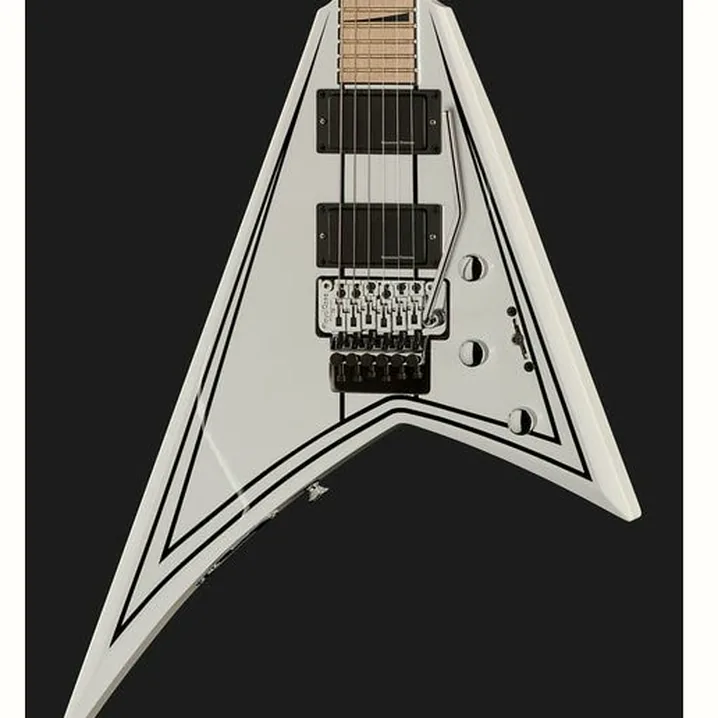 Test, Recensione Chitarra Elettrica Jackson RRX24M White w/Black PinStripe