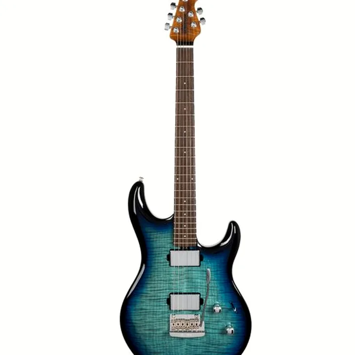 Test, Recensione Chitarra Elettrica Music Man Luke IV HH Blue Flame