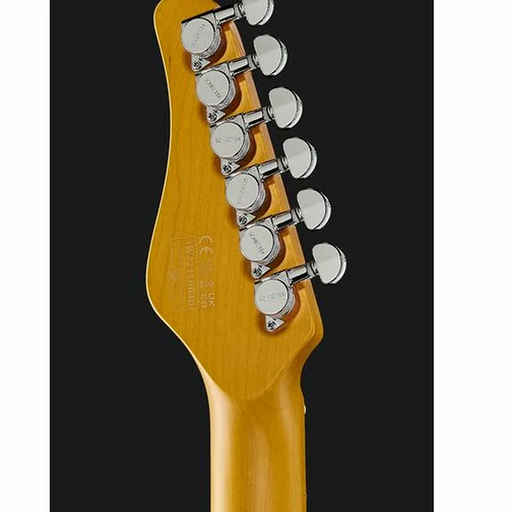 Test, Recensione Chitarra Elettrica Schecter MV-6 Super Sonic Blue BB MN MF