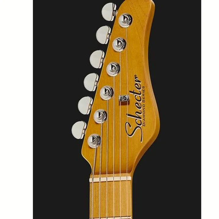 Test, Recensione Chitarra Elettrica Schecter MV-6 Super Sonic Blue BB MN MF