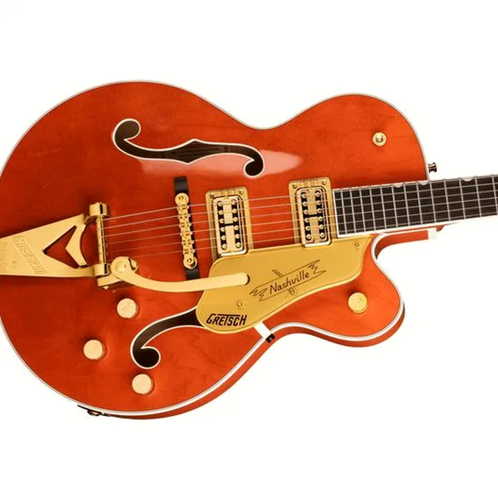 Test, Recensione Chitarra Gretsch G6120TG Nashville Orange Stain